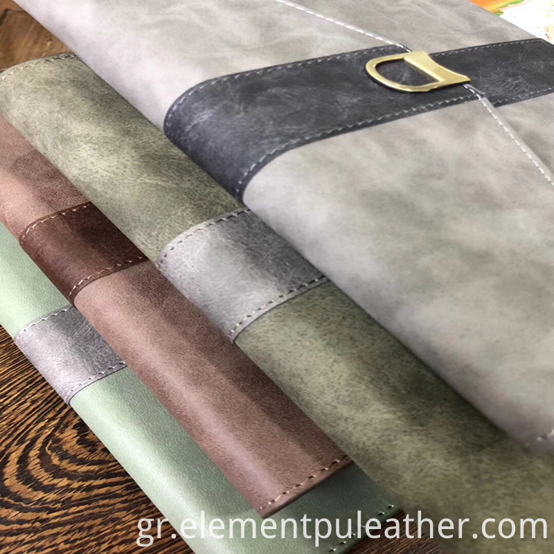 PU δέρμα για ημερολόγιο PU Leather for Diary